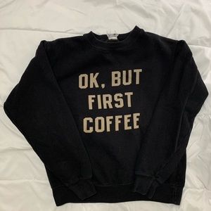 Brandy Melville Coffee Sweatshirt